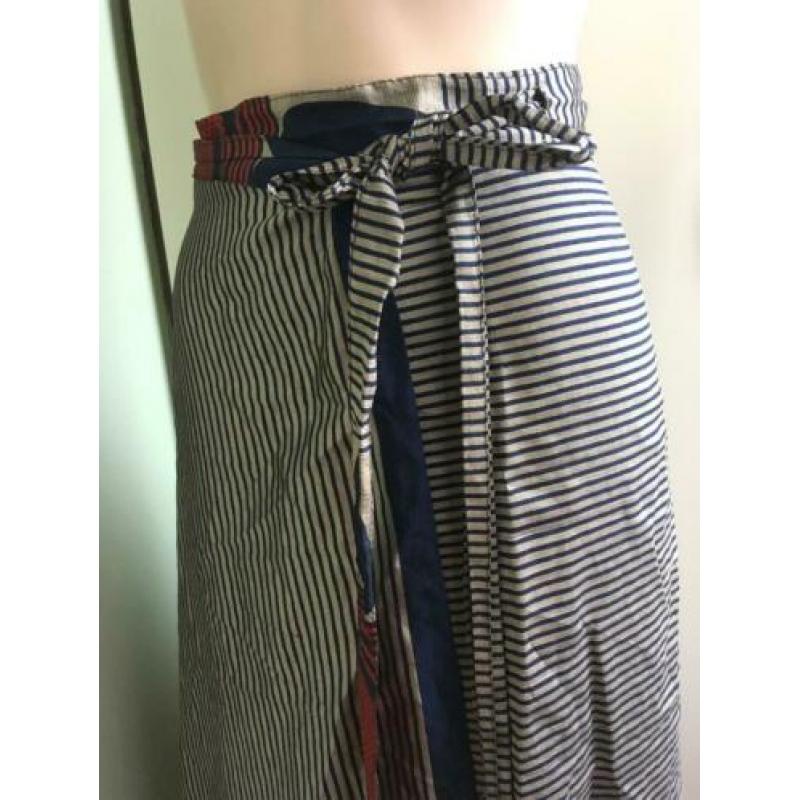 Omslag rok vintage one size print retro hippie goa boho