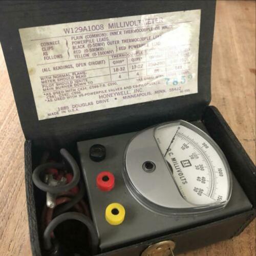 Millivoltmeter voor cv? Honeywell