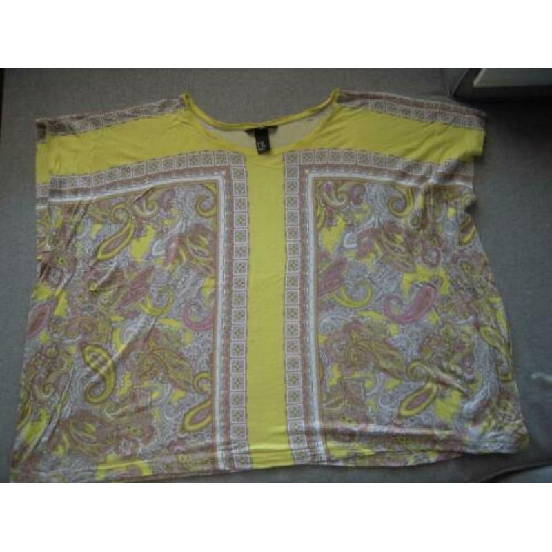 top/tuniek mt.s geel H&M i.z.g.s ook in roze