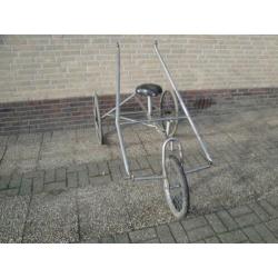 Driewieler pony kar voor ringrijden en beleren