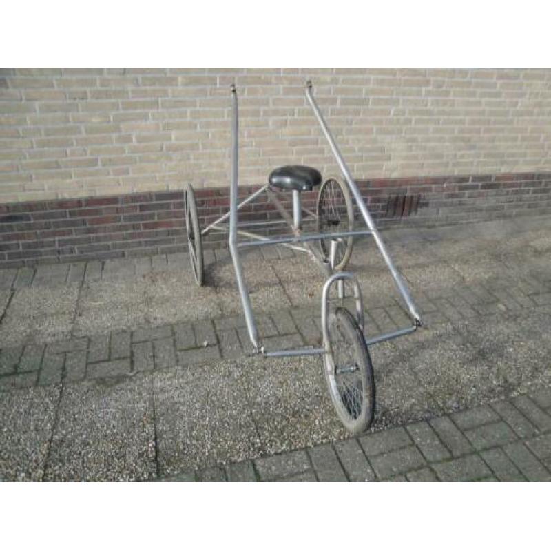 Driewieler pony kar voor ringrijden en beleren