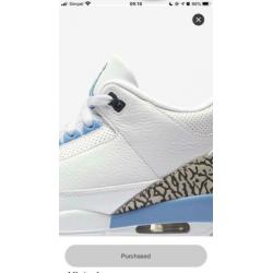 Air Jordan 3 UNC US10 EU44