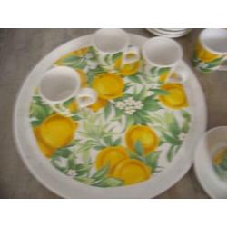 Nieuw mooi servies kop en schotel romana uit italy