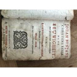 Mooi boekje uit 1738, over de reis van Jezus Christus