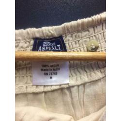Nieuw beige rok, maat: M