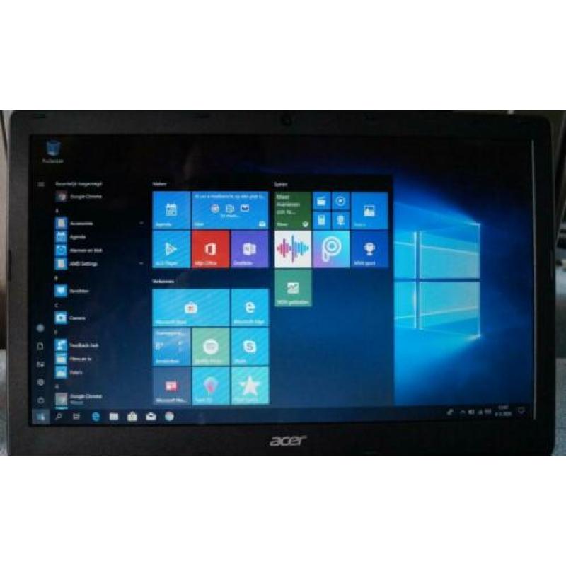 prima 15.6 breedbeeld laptop acer 500 gb hd fabrieks instell