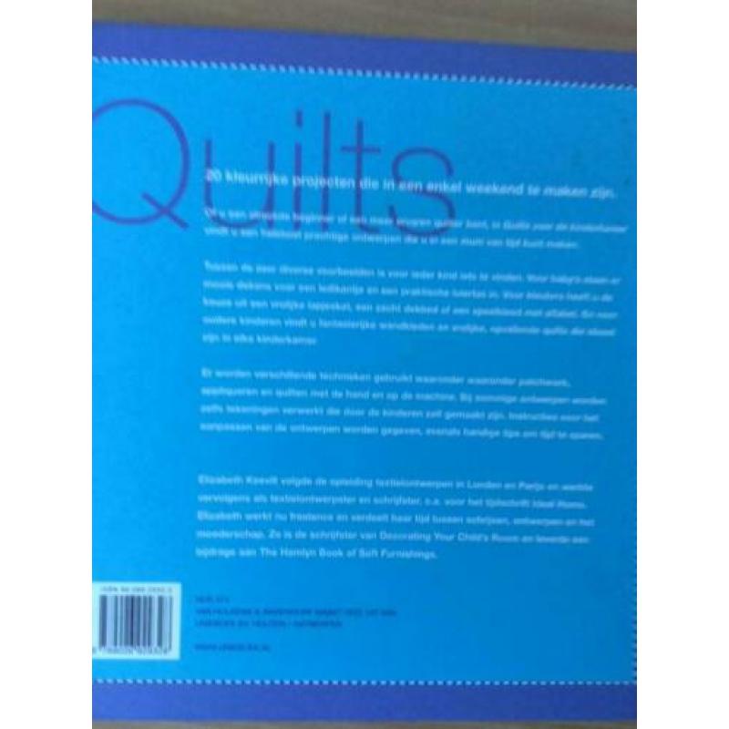 Quilts voor de kinderkamer boek - Keevill