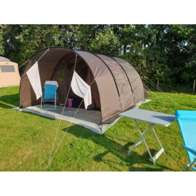 Vrijbuiter Outdoor Rhodos 5 polyester tent, in nieuwstaat