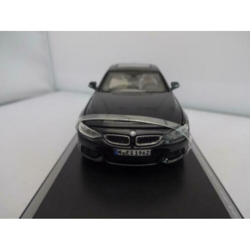 BMW 4 Gran Coupe Black van Kyosho 80422348790 voor BMW 1/43