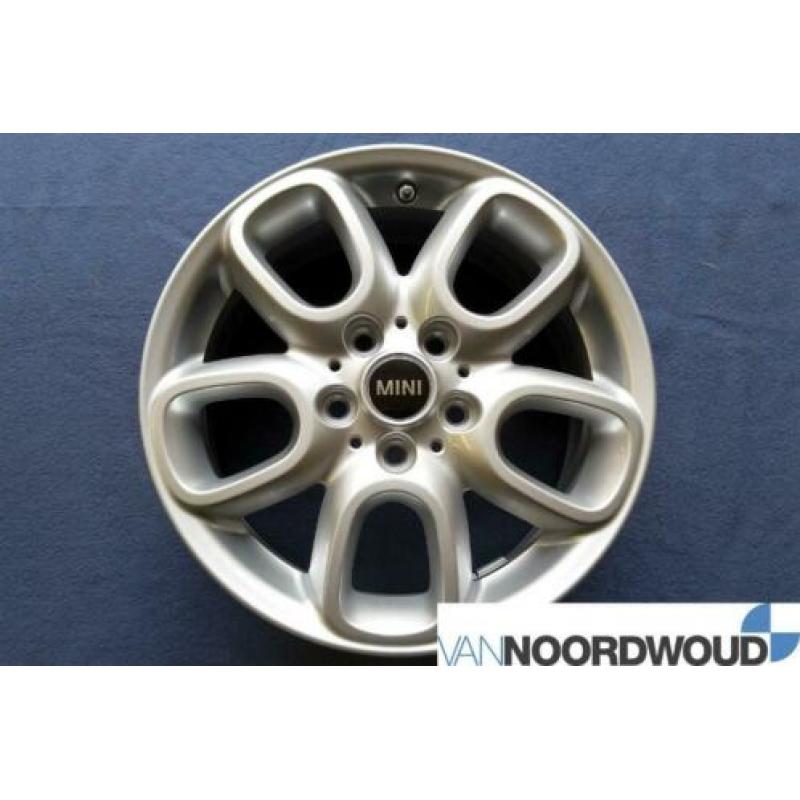 MINI F5x One Cooper velgen 16 inch Loop Spoke zilver NIEUW