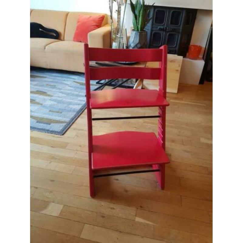 2x stokke kinderstoel