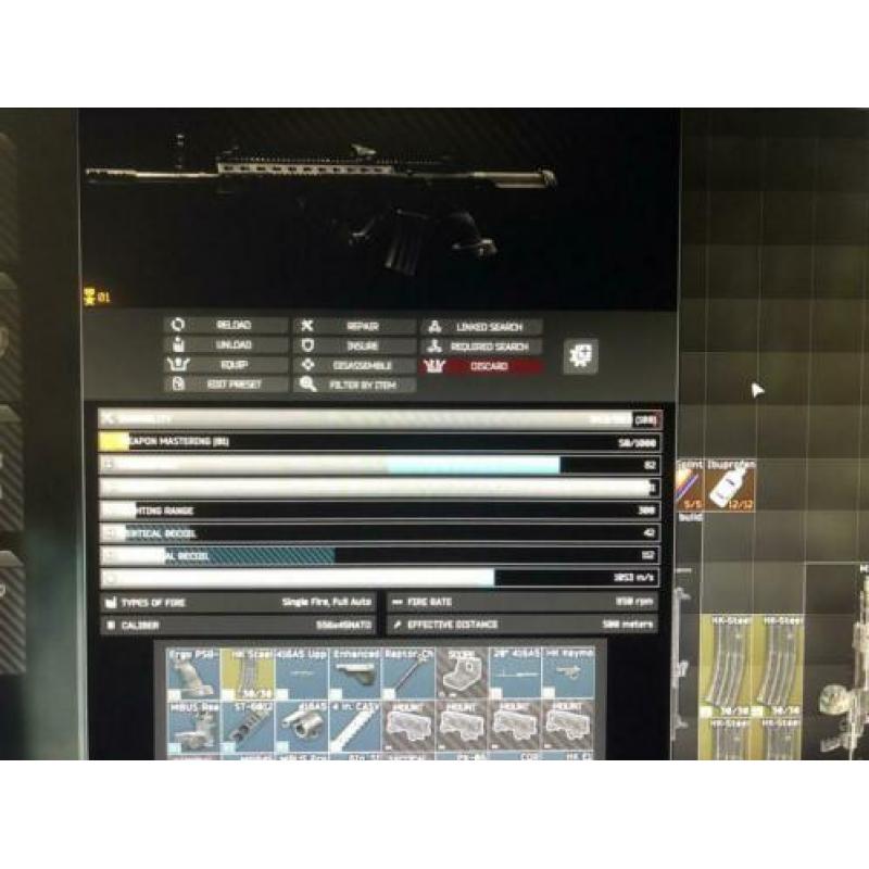 Escape from tarkov met goeie wapens