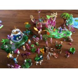 Playmobil fairies/elven en eenhoorns