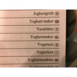 Severin Yoghurtmaker. Als nieuw nooit gebruikt.