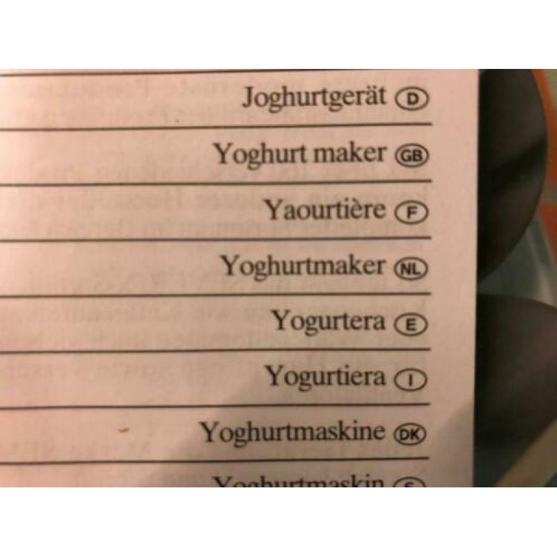 Severin Yoghurtmaker. Als nieuw nooit gebruikt.