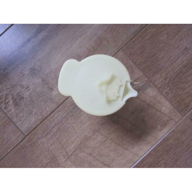 TUPPERWARE melkkannetje - suikerpotje - geel