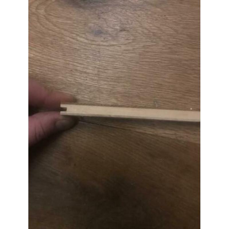Eiken lamelparket circa 140m2.