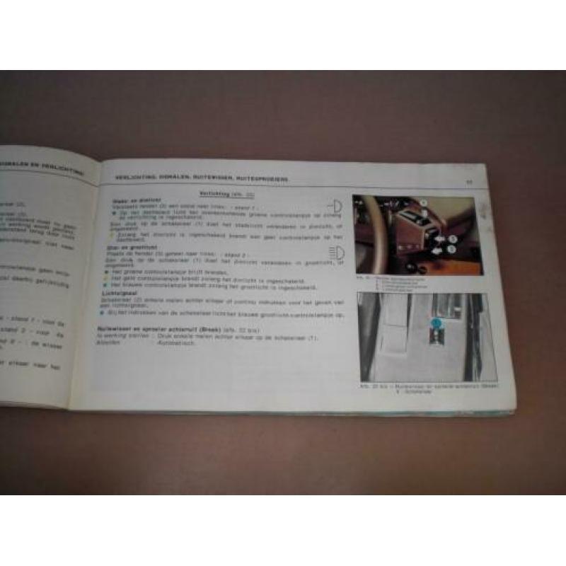 Handleiding/ instructieboekje Citroen CX 1975