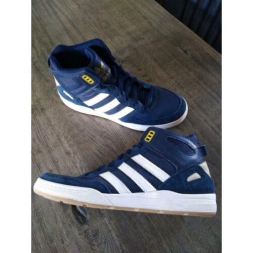 Adidas sneakers, sportschoenen hoog NIEUW, blauw maat 43 1/3