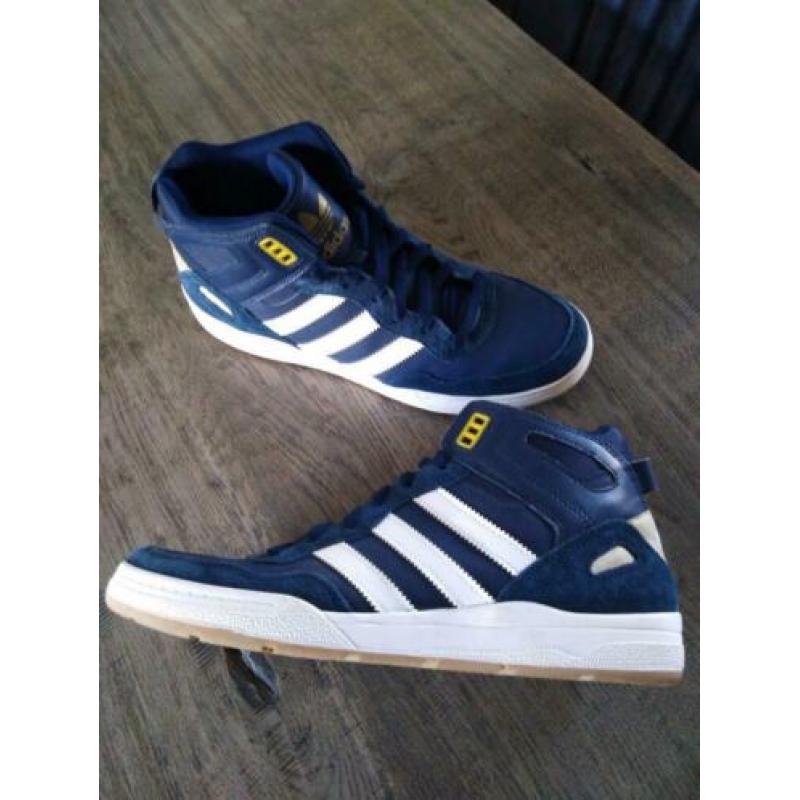 Adidas sneakers, sportschoenen hoog NIEUW, blauw maat 43 1/3