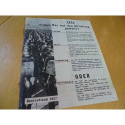 2 x Propaganda uit de lucht. 1943 en 1945