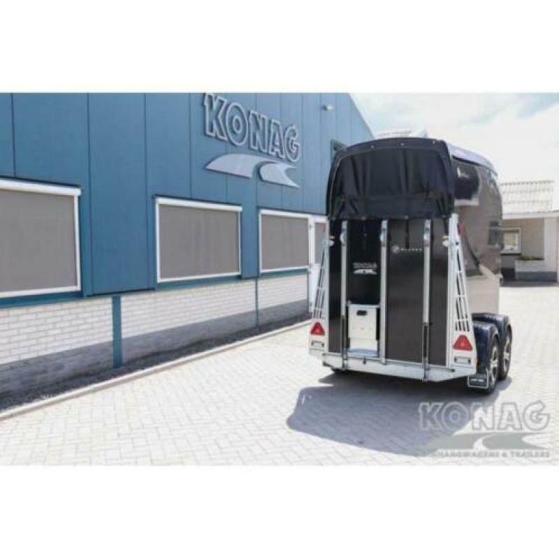 Scherp geprijsd Bucker Careliner S 1,5 paards paardentrailer
