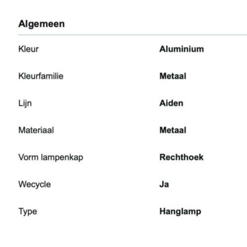 KARWEI Hanglamp Aiden