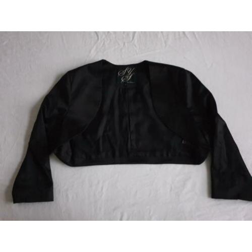 Steps bolero jasje/blazer/vestje, zwart, mt 42, zgan