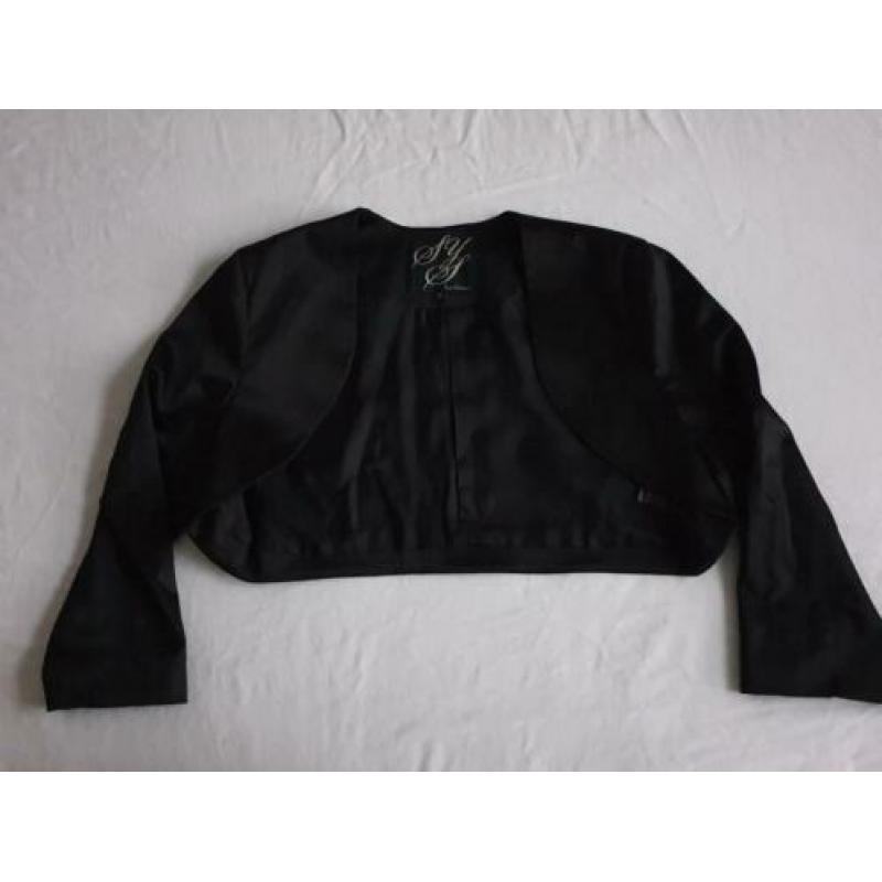 Steps bolero jasje/blazer/vestje, zwart, mt 42, zgan