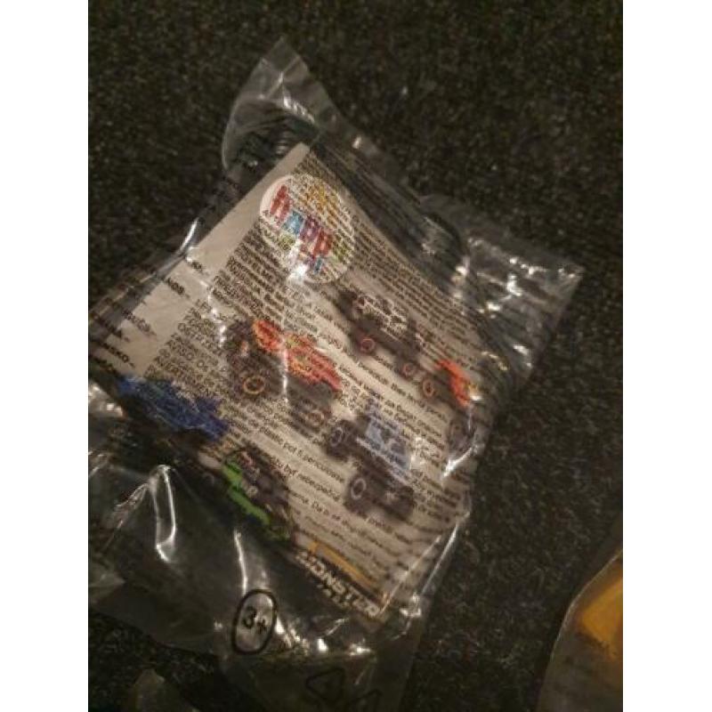 Mc Donalds Happy meal verassingen in dichte zakjes