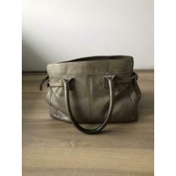 Tas/handtas beige Fred de la Bretoniere