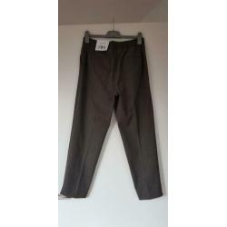 Zara geruite broek mt 40 bruin grijs