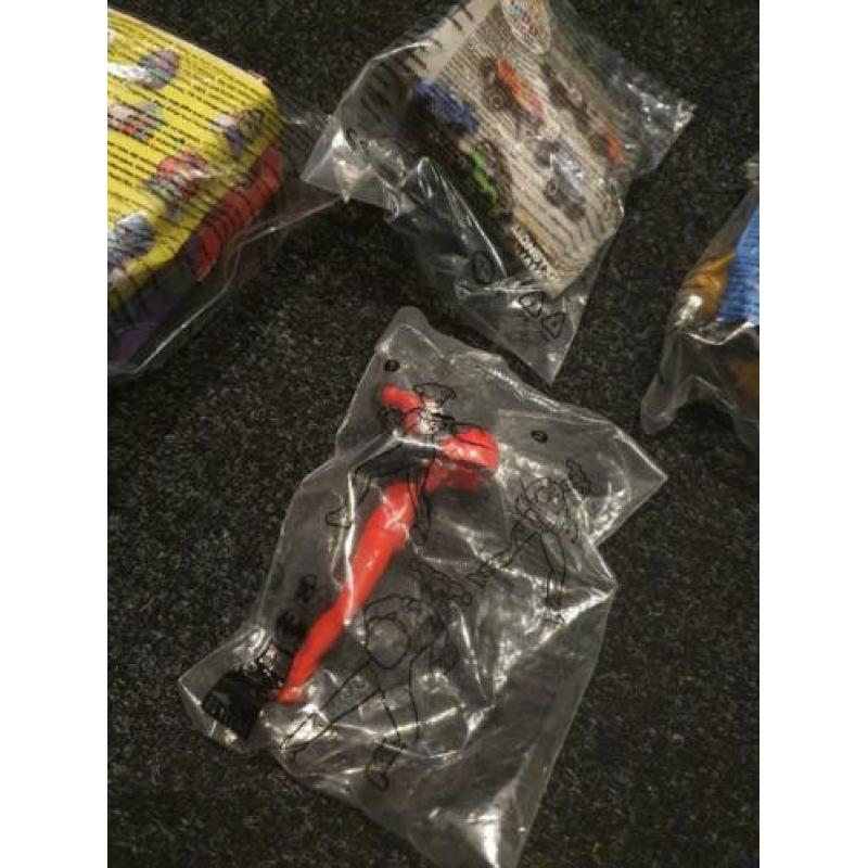 Mc Donalds Happy meal verassingen in dichte zakjes