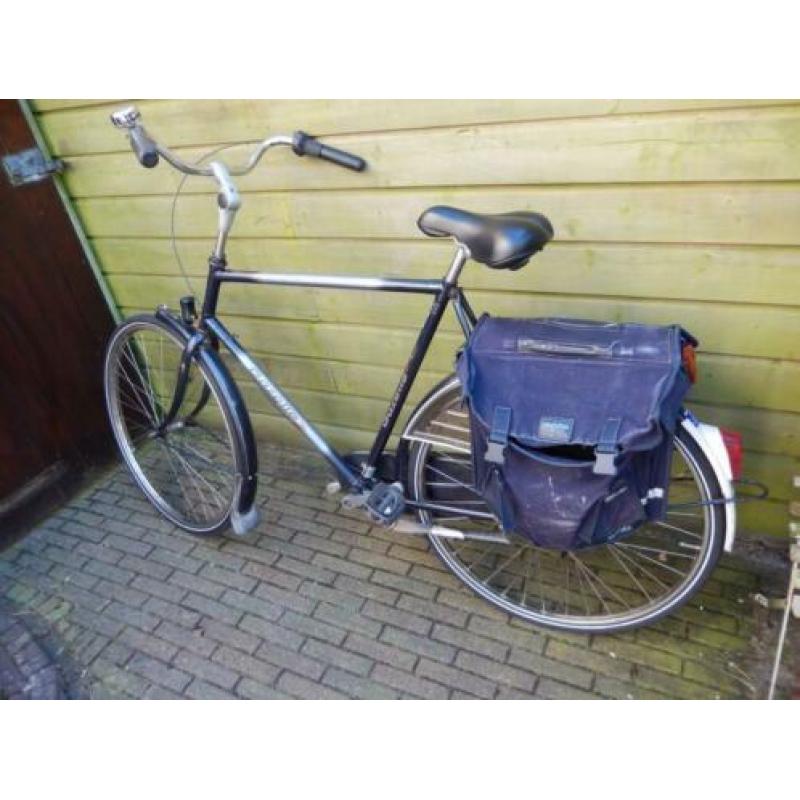 herenfiets Gazelle Impala mt 61, terugtraprem, 5 versnelling