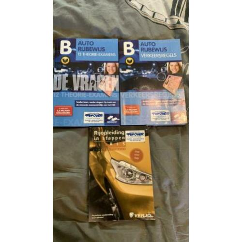 B auto rijbewijs boek + examen boek set + RIS boek