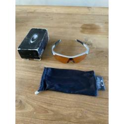 Oakley Radarlock silvergrey - Persimmon vented lens