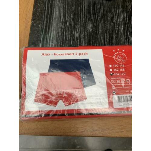 Ajax Boxershorts 2 stuks splinternieuw maat 164/170