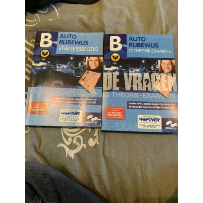 B auto rijbewijs boek + examen boek set + RIS boek
