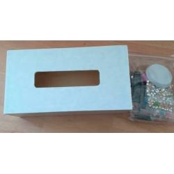 Diamond painting tissues box