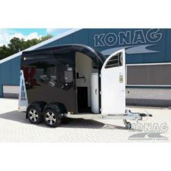 Scherp geprijsd Bucker Careliner S 1,5 paards paardentrailer