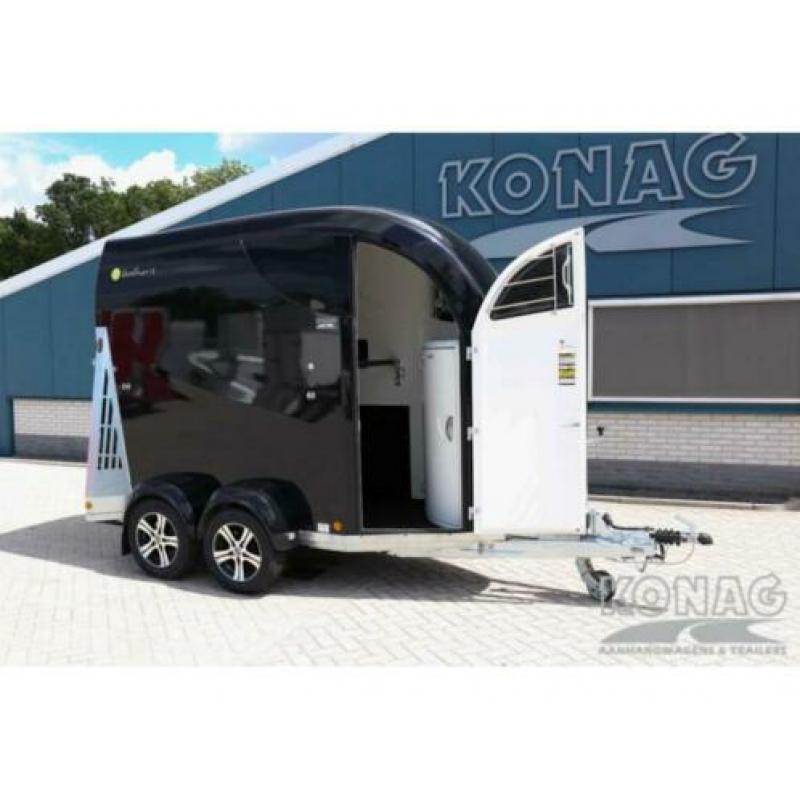 Scherp geprijsd Bucker Careliner S 1,5 paards paardentrailer