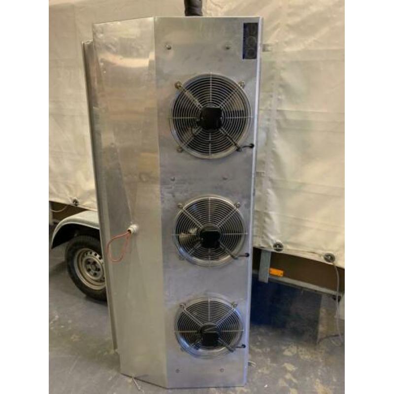 Vries-koelcel verdamper met 3 ventilatoren