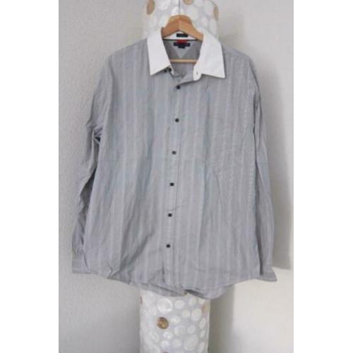 Tommy hilfiger blouse overhemd streep trim fit L