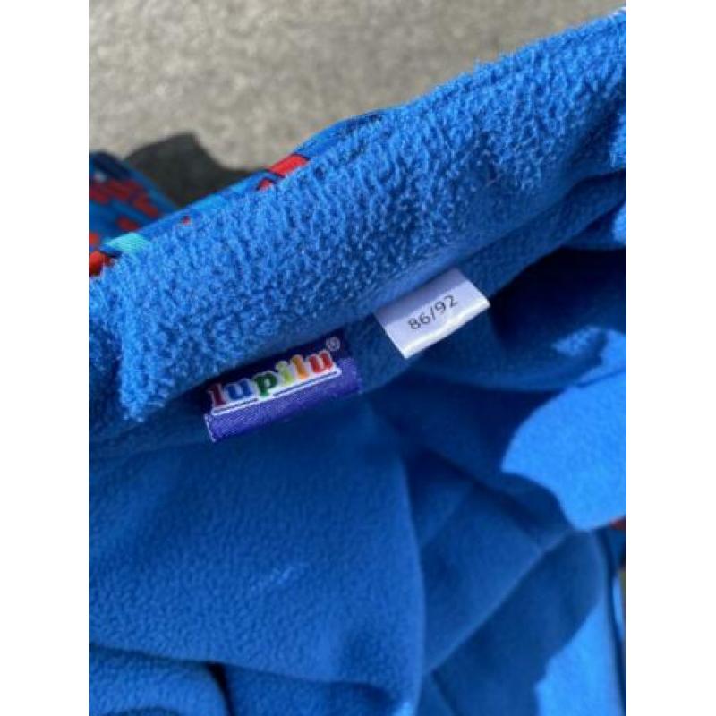 Skipak overal winter unisex maat 86/92 gevoerd