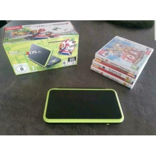 Nintendo 2ds XL met games