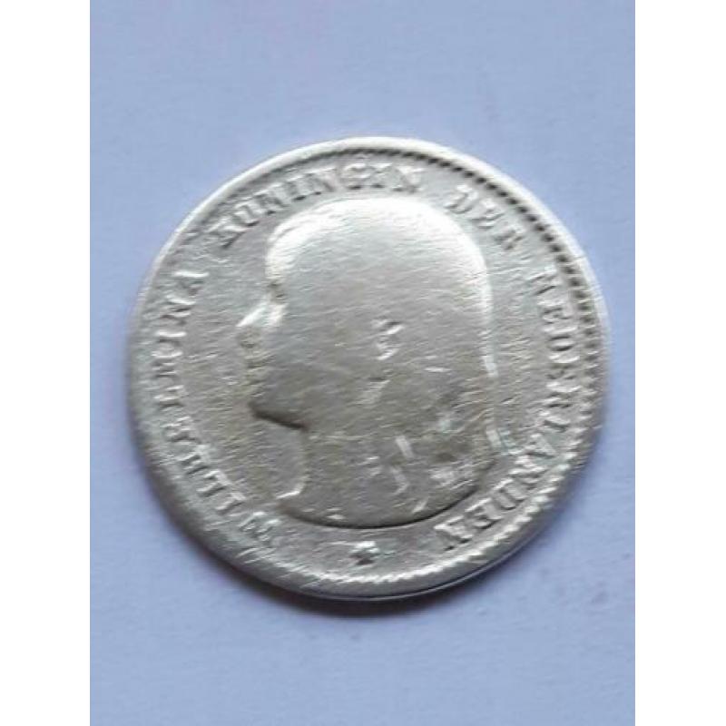 10 Cent 1895 Schaars Zilver (3)