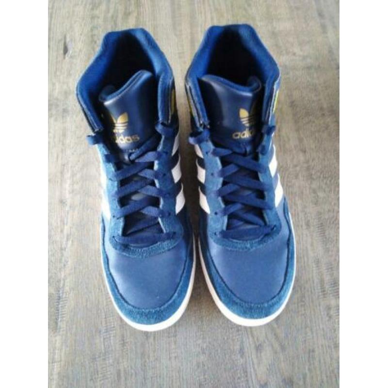 Adidas sneakers, sportschoenen hoog NIEUW, blauw maat 43 1/3