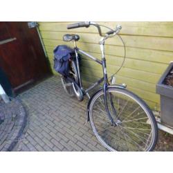 herenfiets Gazelle Impala mt 61, terugtraprem, 5 versnelling