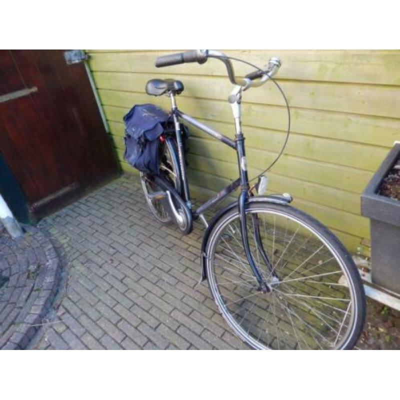 herenfiets Gazelle Impala mt 61, terugtraprem, 5 versnelling