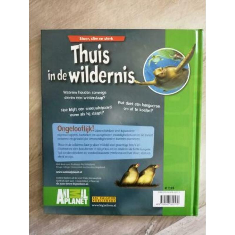 LEESBOEK / BOEK THUIS in de WILDERNIS, ANIMAL PLANET